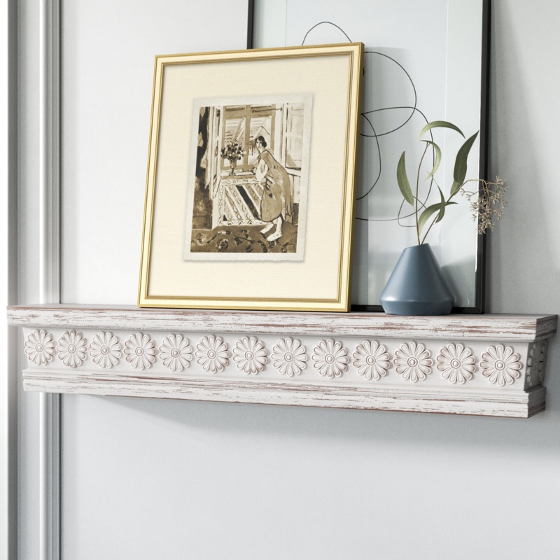 Fir Solid Wood Accent Shelf