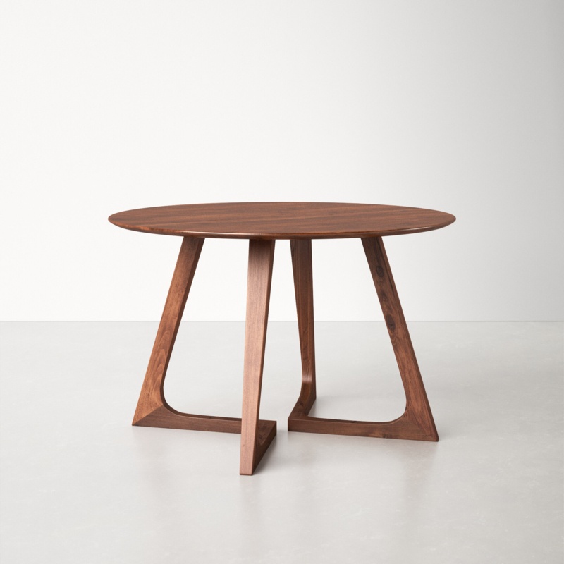Fischer 47.5'' Solid Wood Dining Table
