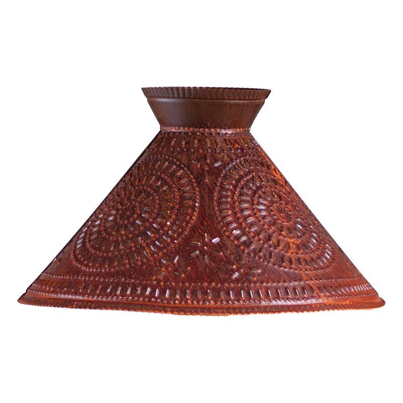 Flared empire lamp shade