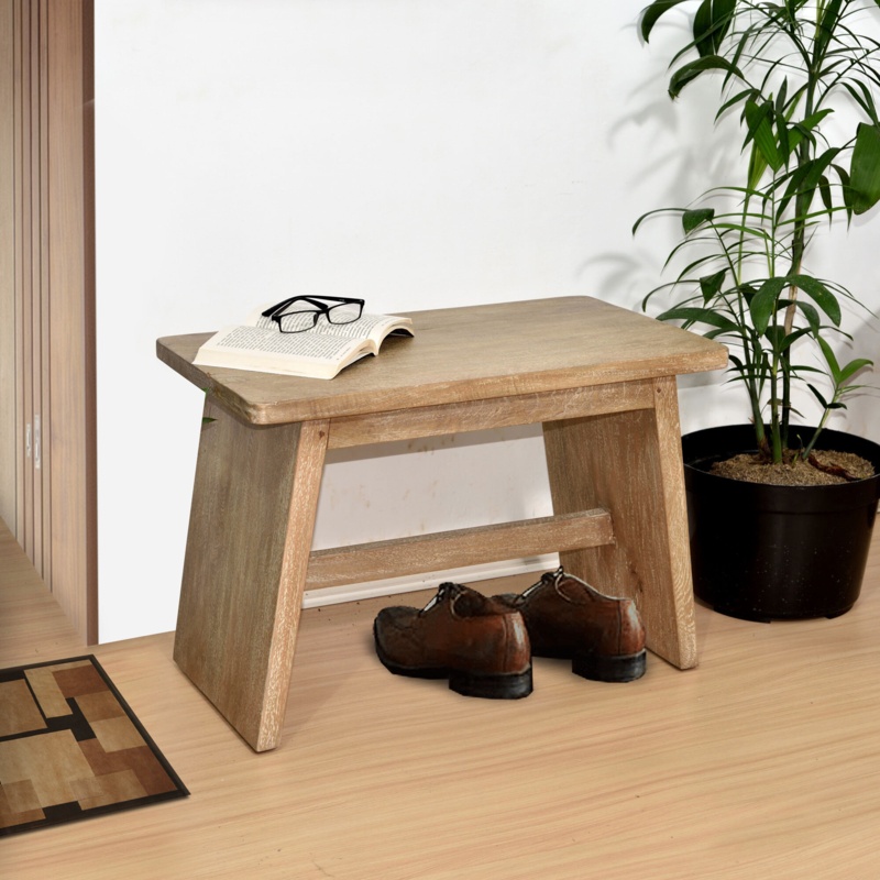 Flavio Wood Entryway Bench