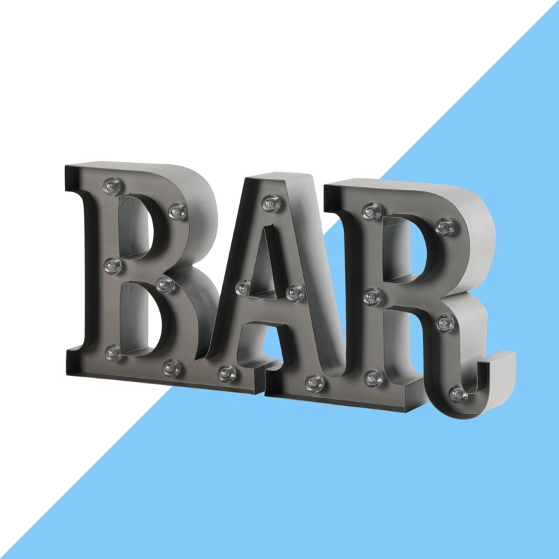 Flex Bar 7.9" LED Beer and Liquor Marquee Sign