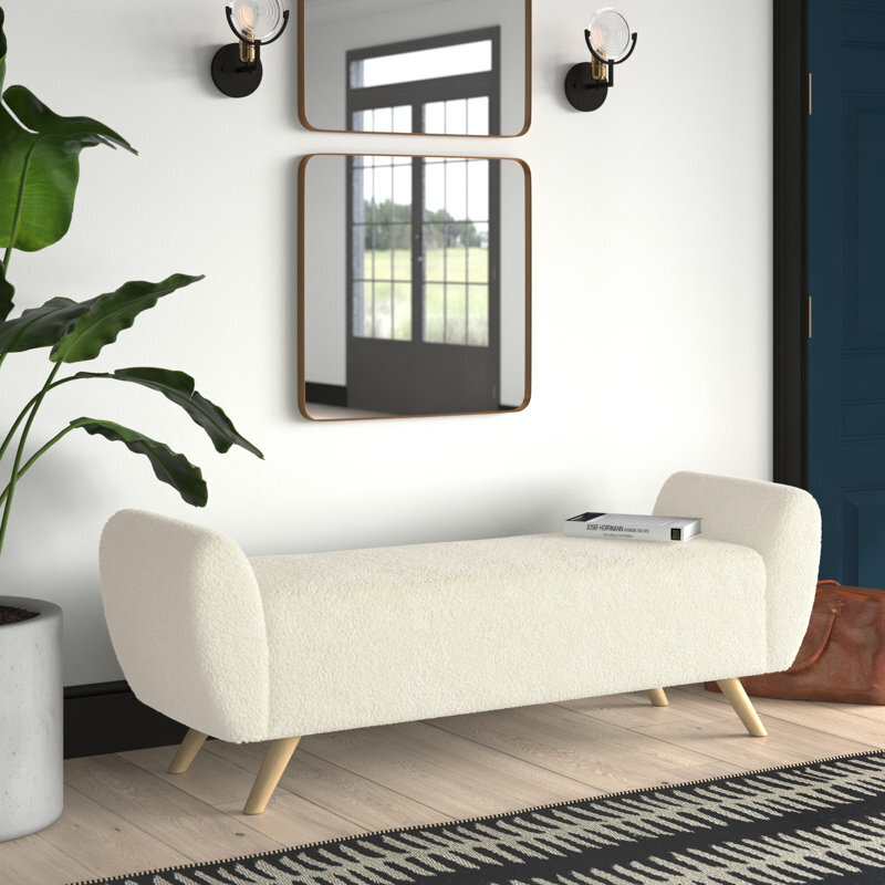 Flip top foot of bed bench