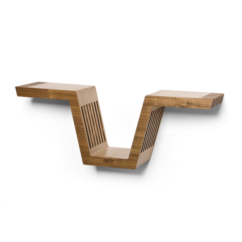 Versatile Wall Shelf in Various Shapes and Finishes