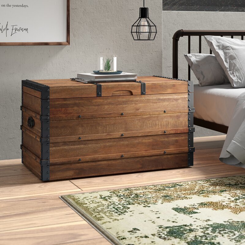 Distressed Trunk Coffee Table