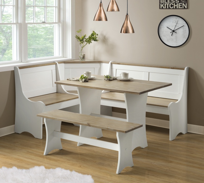 Floros 6 - Person Breakfast Nook Dining Set