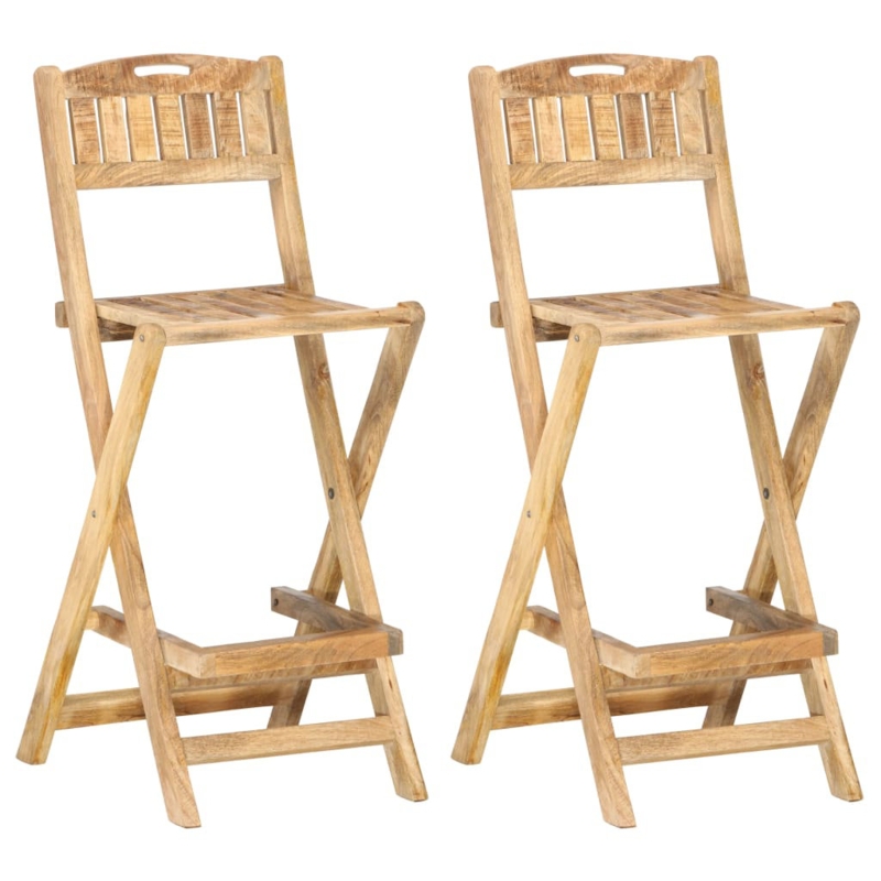 Patio Folding Bar Chairs Set