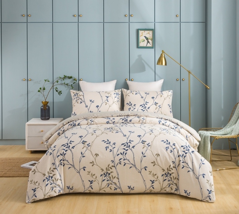 Forgan 100% Cotton Sateen Duvet Cover Set
