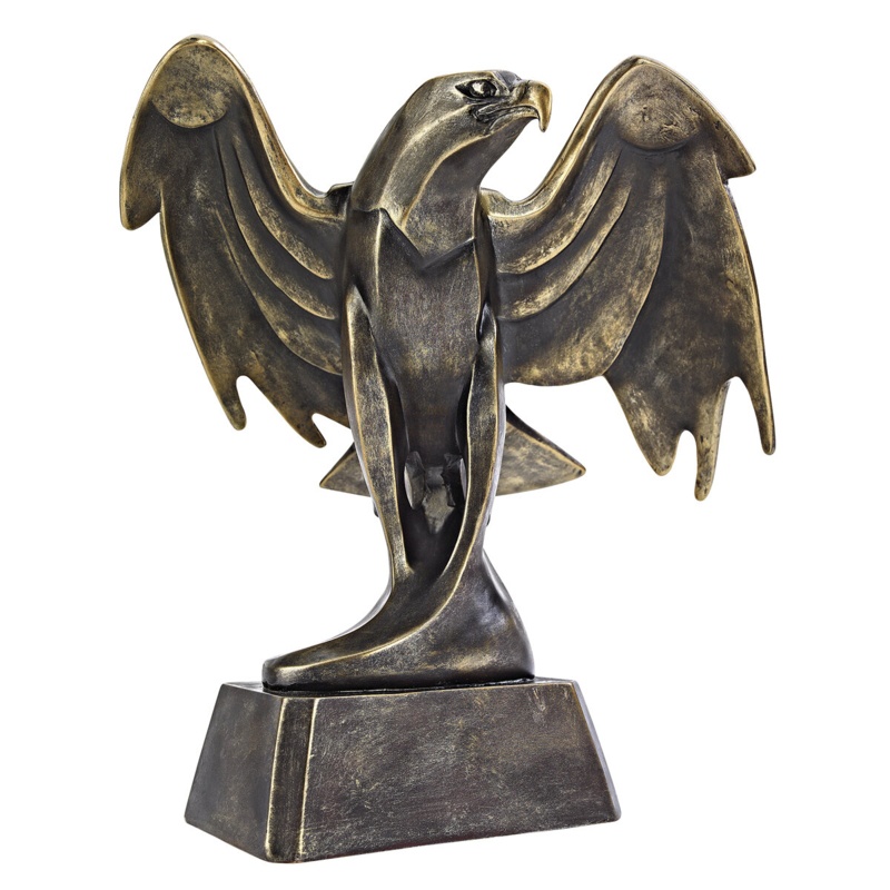 Forging Strength Art Deco Eagle Figurine