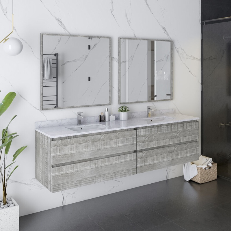 Formosa Double Bathroom Vanity with Vanity Top