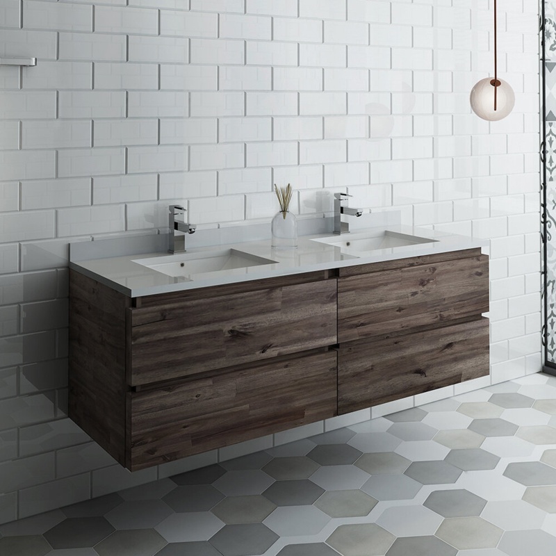 Formosa Double Bathroom Vanity with Vanity Top