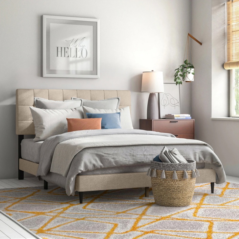 Forsan Upholstered Bed