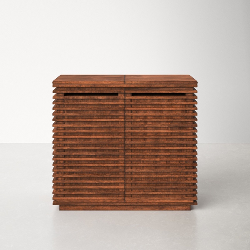 Scandinavian-Style Bar Cabinet