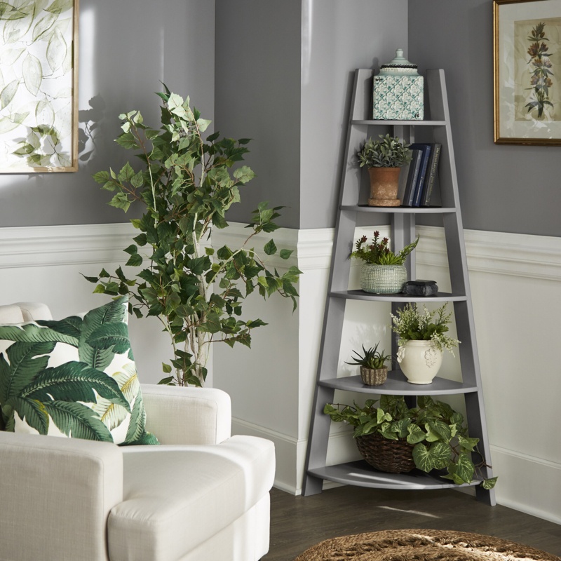 Fossum 63.18'' H x 29.72'' W Corner Bookcase