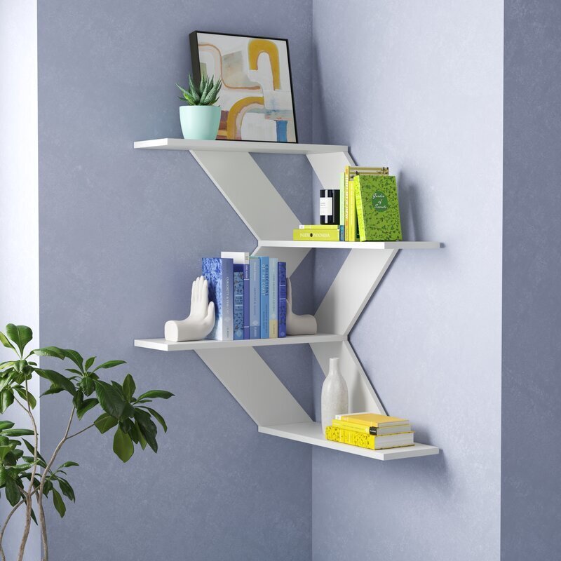 Corner Floating Shelves