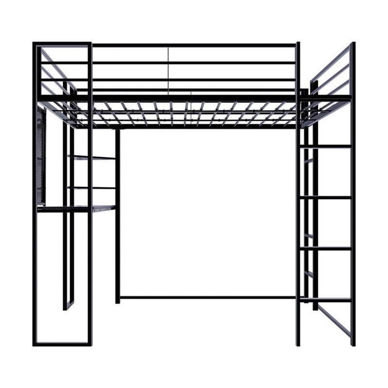 Frackville Loft Bed with Built-in-Desk by Isabelle & Max™