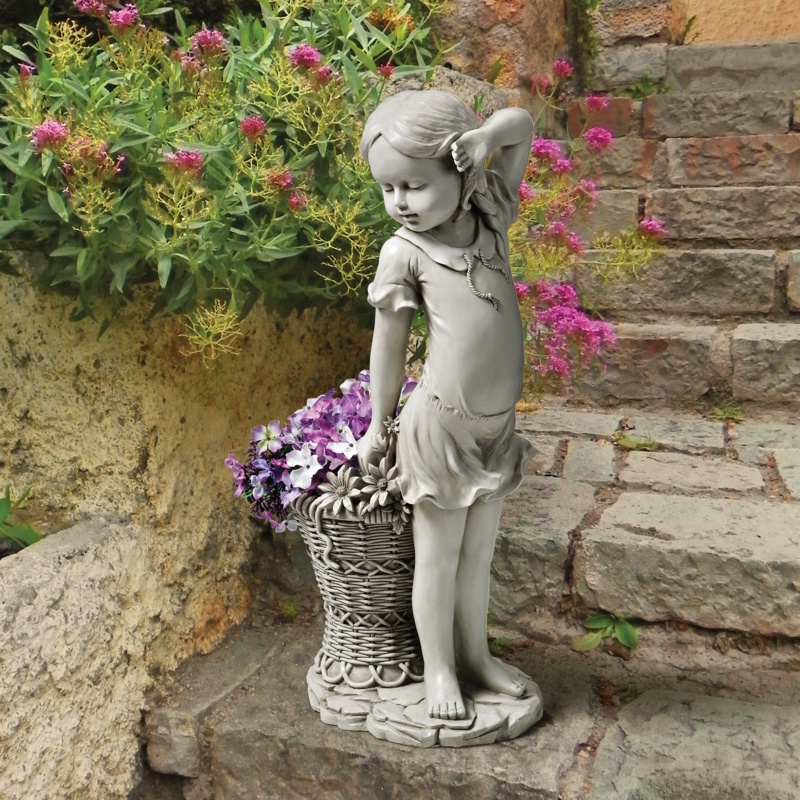 Frances the Flower Girl Statue