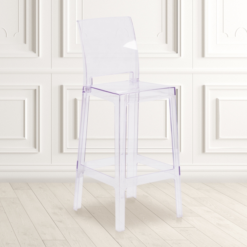 Contemporary Transparent Stool
