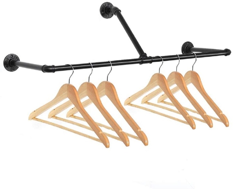 Froelich 32.68'' Wall Mounted Clothes Rack