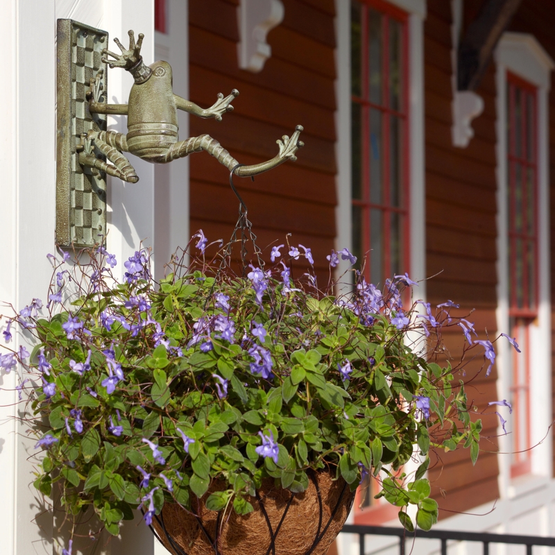 Frog Garden Plant Hanger