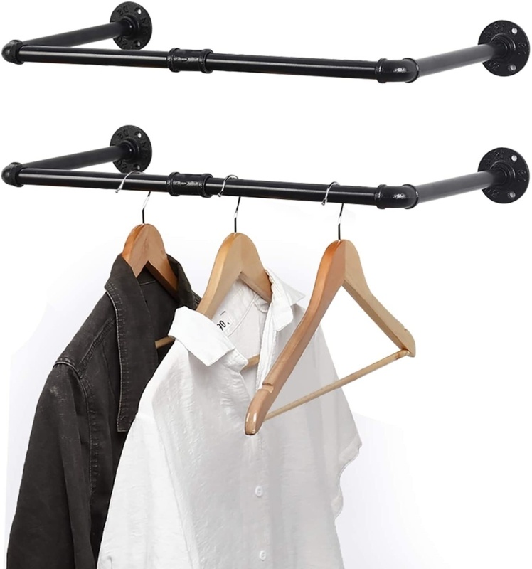 Fruge 22'' Wall Mounted Clothes Rack