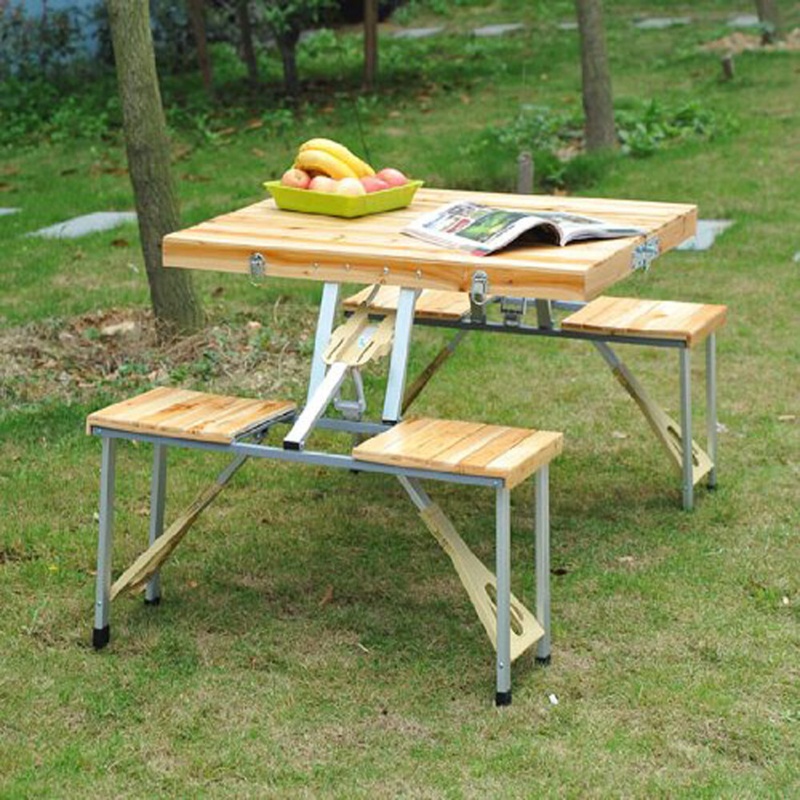 Galvan Rectangular 4 - Person Outdoor Dining Set