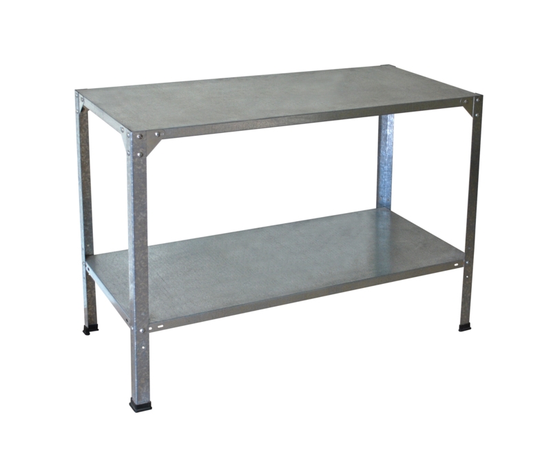 Galvanized Steel Greenhouse Work Bench