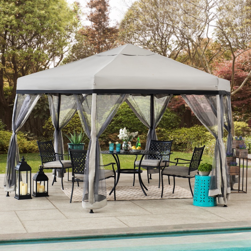 Gandara 11 Ft. W x 11 Ft. D Steel Pop-Up Gazebo