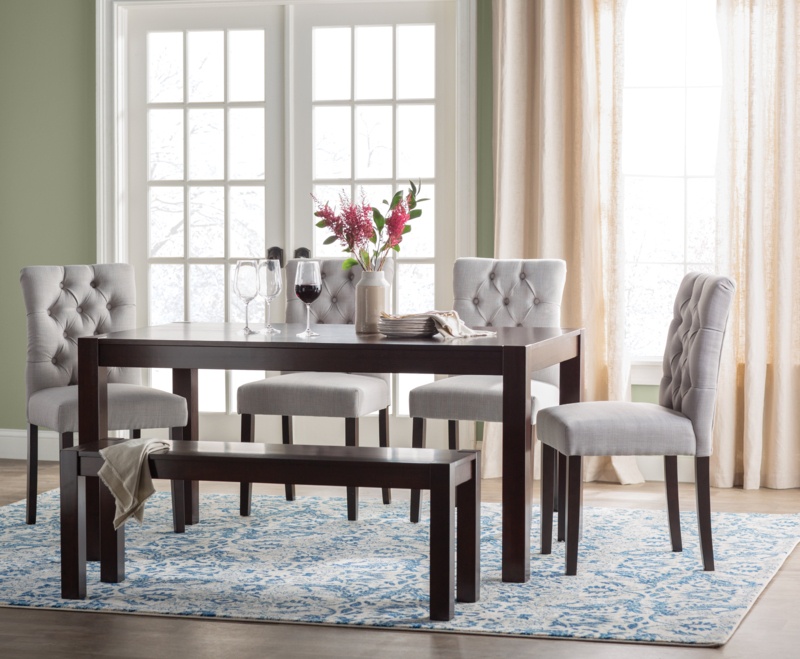 Gardners 6 - Person Solid Wood Dining Set