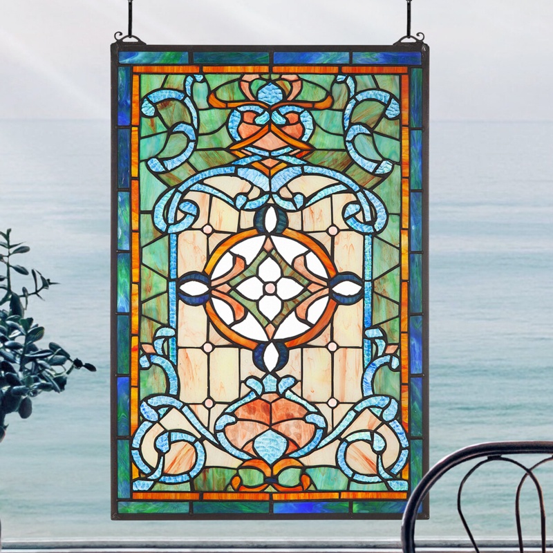 Garnier Stained Glass Window Panel