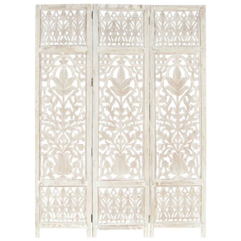 Gary-Junior 47.24'' W x 64.96'' H 3 - Panel Folding Room Divider