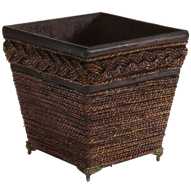Gemma Wood Pot Planter