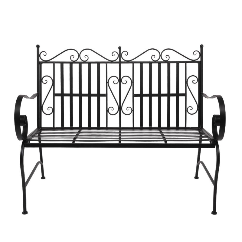 Iron Double Sofa Chair for Outdoors