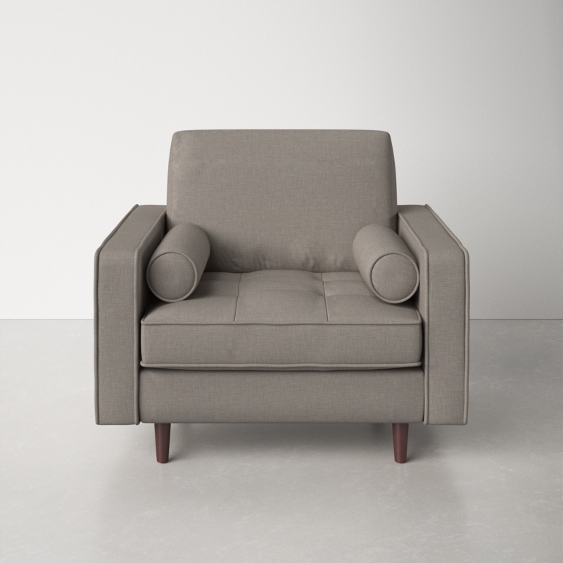 Geo Upholstered Armchair