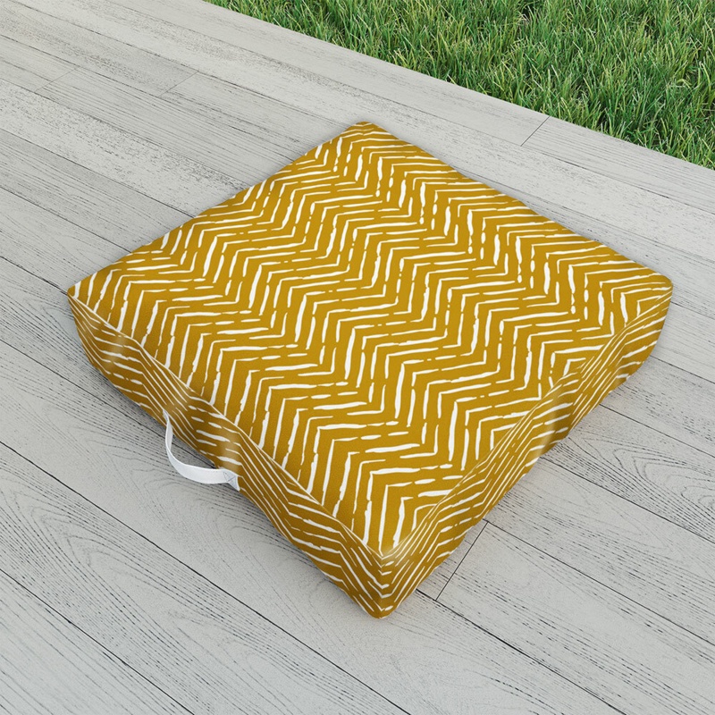 Geometric Indoor/Outdoor Throw Pillow