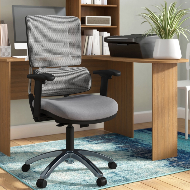 Ergonomic Task Chair with Vertical Mesh Back