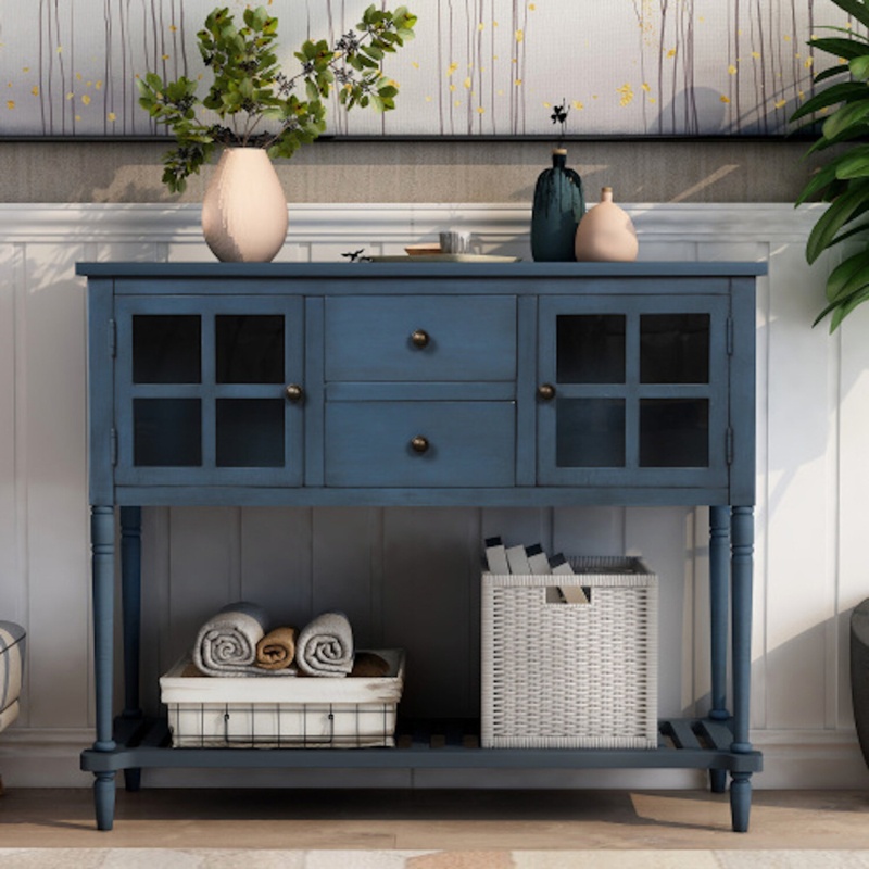 Gibney 42'' Wide 2 Drawer Buffet Table