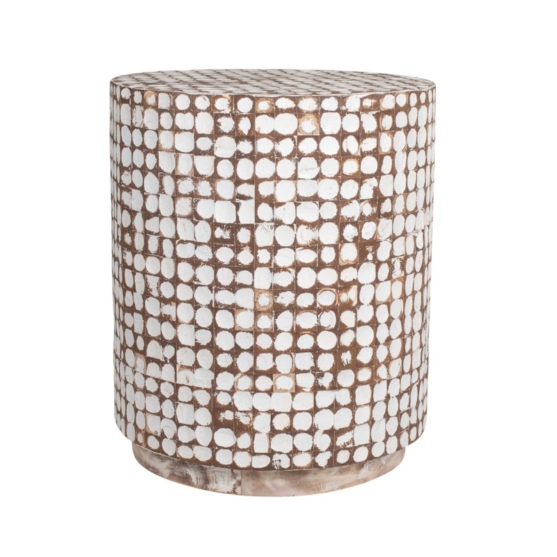 Gibraltar 24.5'' Tall Drum End Table