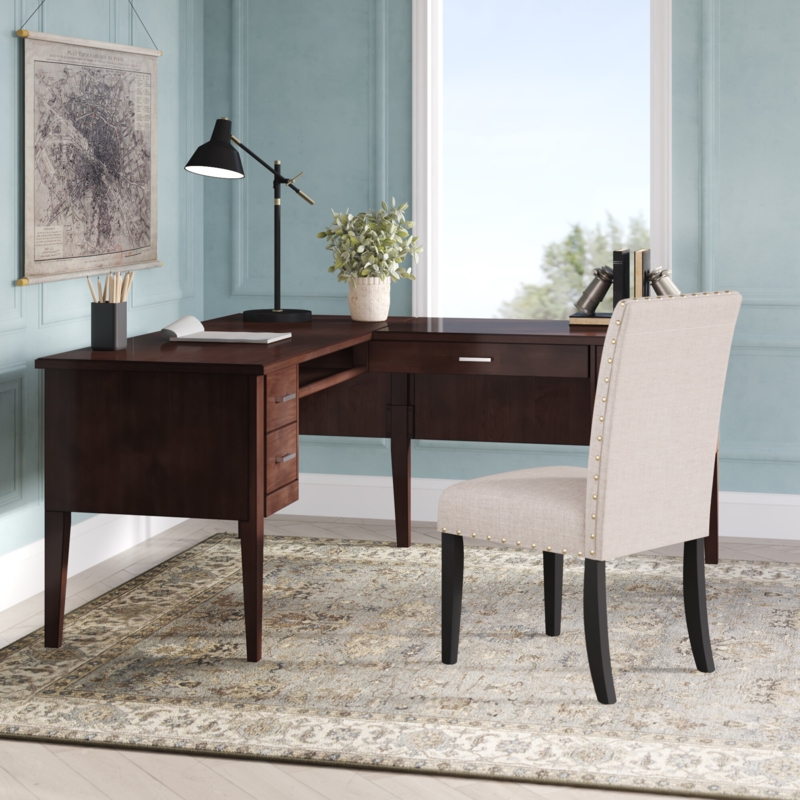 Modern L-Shape Executive Desk