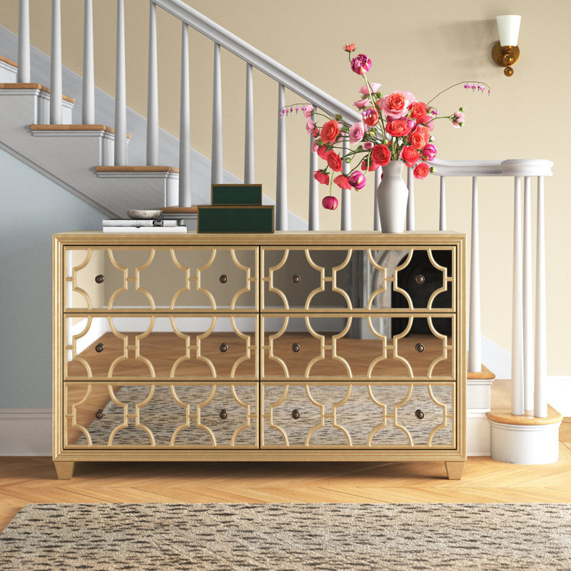Glass Front Living Room Drawers