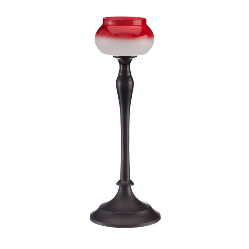 Dip-Dye T-Lite Holder with Metal Base