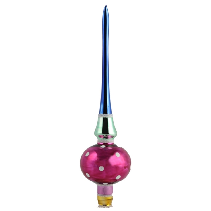 Coloured Glass Tree Topper