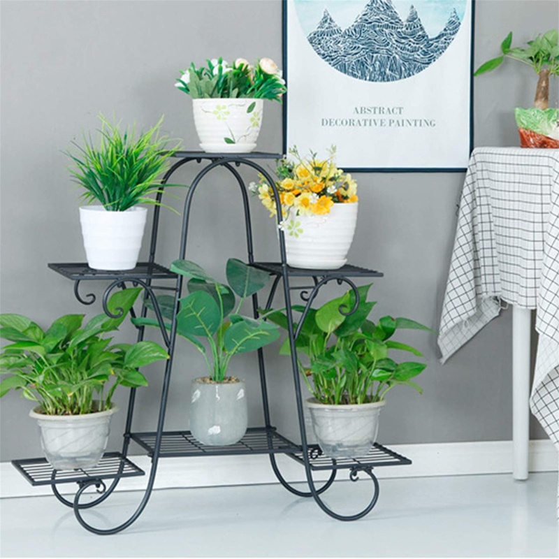 Glormarie Rectangular Multi-Tiered Plant Stand