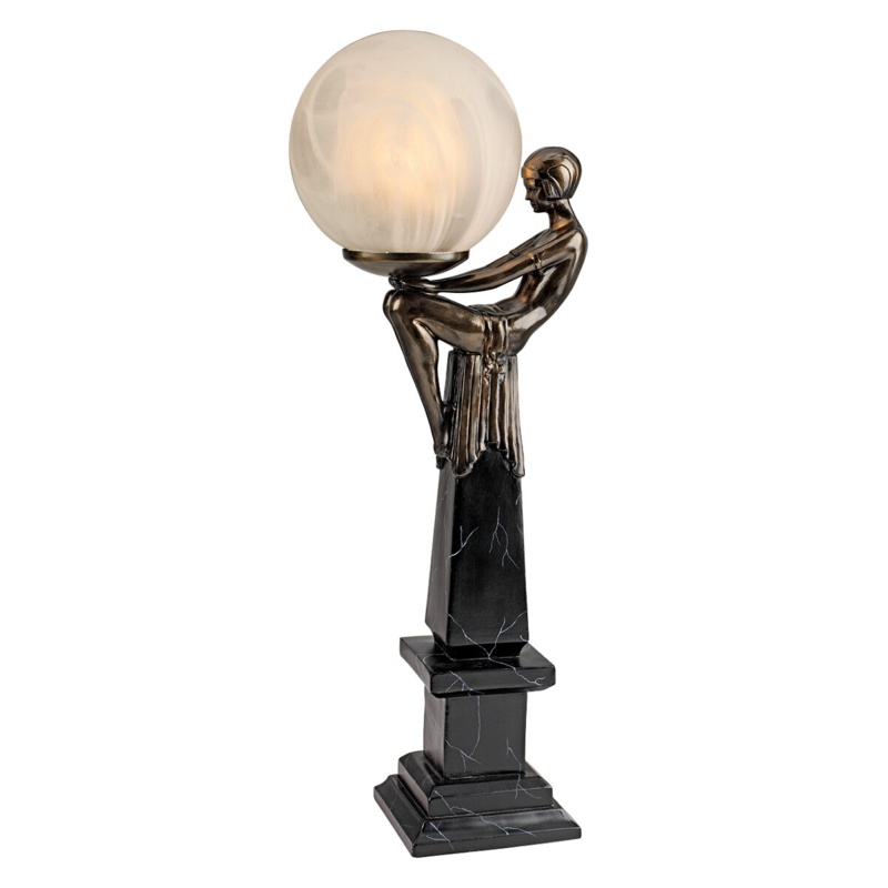 Goddess of the Stars Art Deco Illuminated Figurine