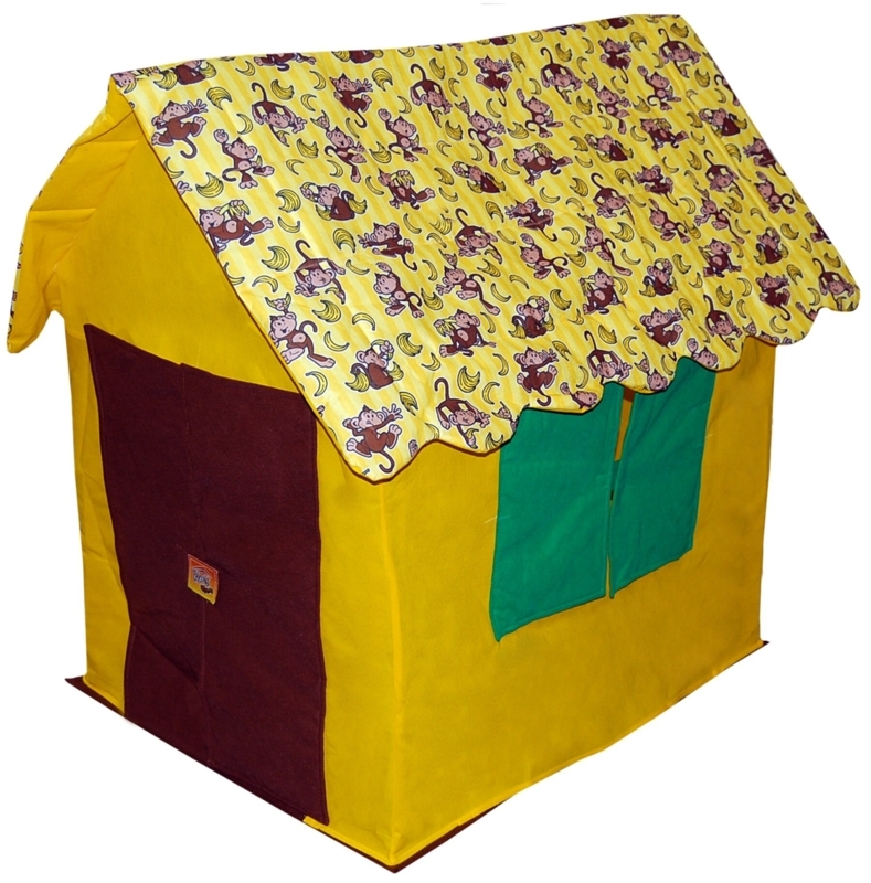 Fiberglass Playhouse Tent with Detachable Floor