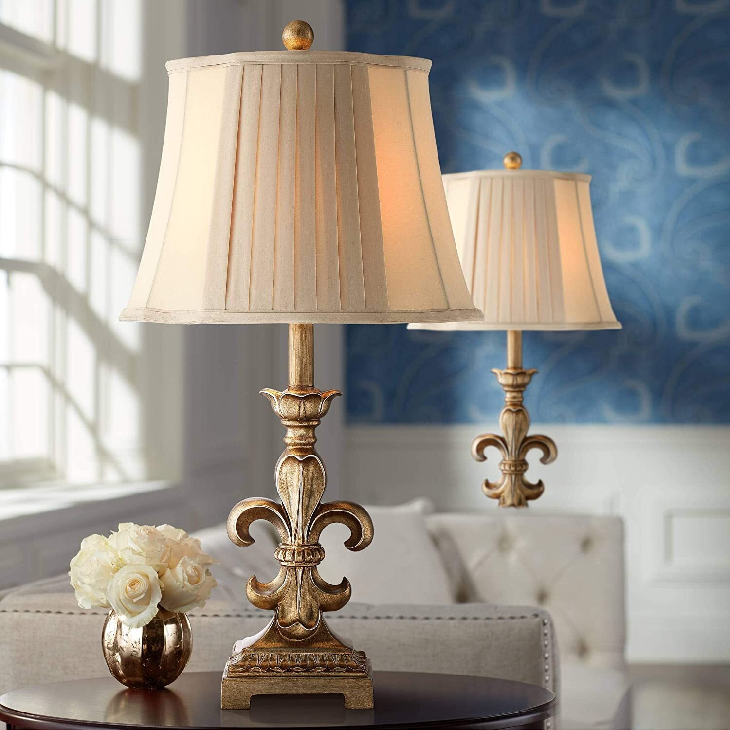 Fleur De Lis Lamp