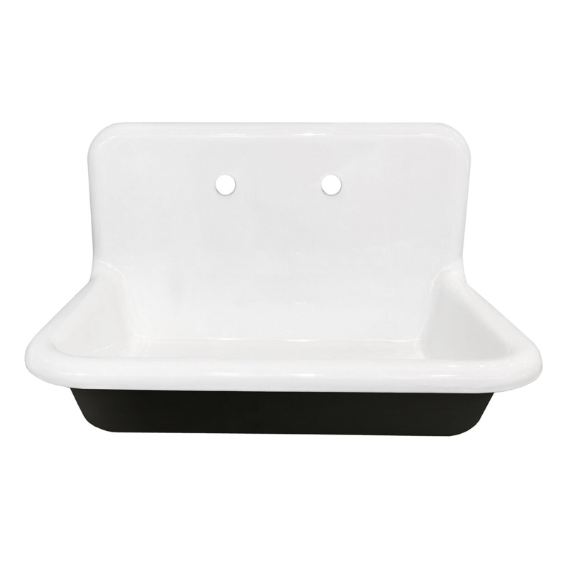 Gourmetier 30" L x 20" W Wall Mount Laundry Sink