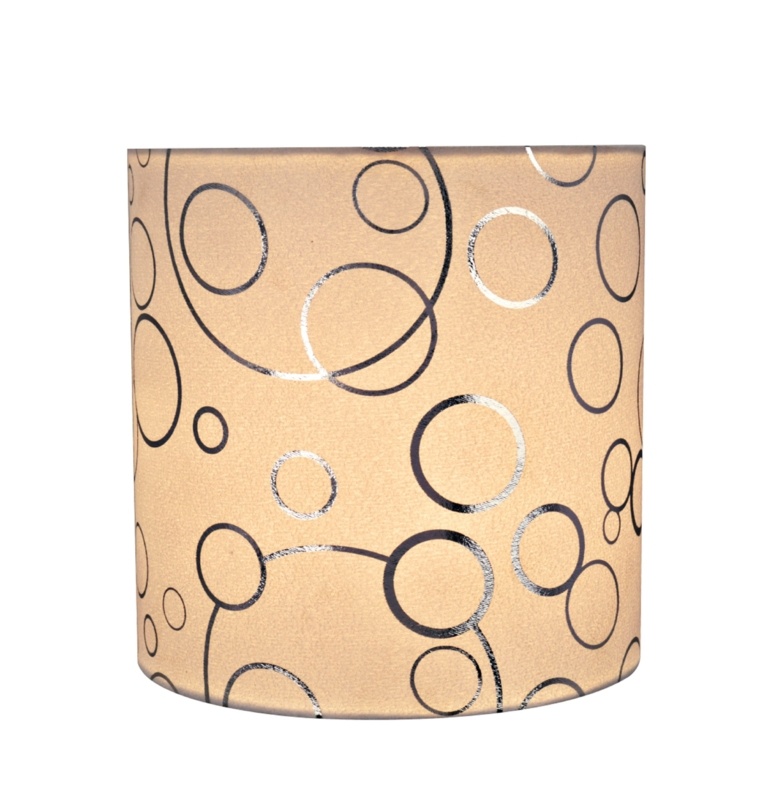 Graeagle 8'' H x 8'' W Linen Drum Lamp Shade ( Spider ) in White