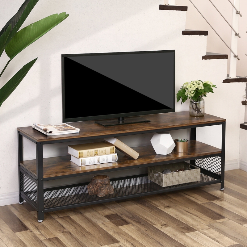 Industrial Style TV Cabinet with Storage