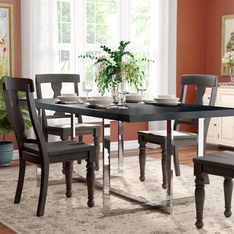 Grenier 78'' Trestle Dining Table