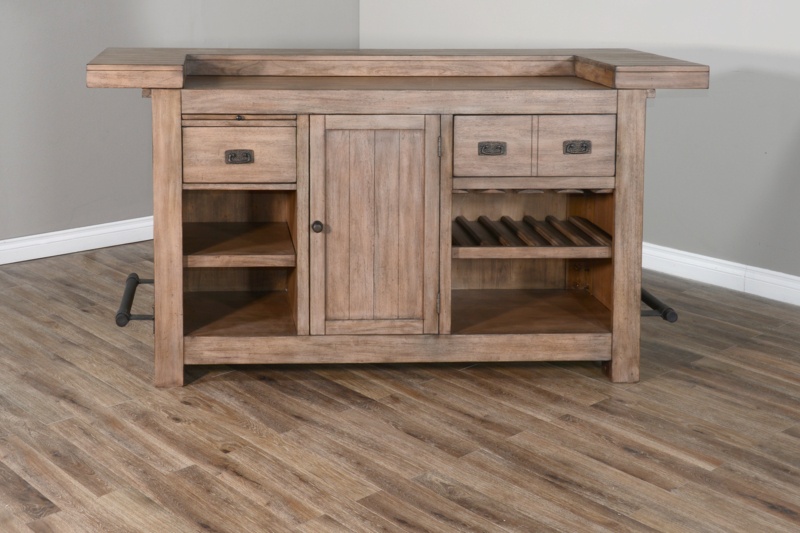 Gridley Bar with Wine Storage